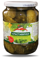 Кисели краставички, буркан 680 гр.